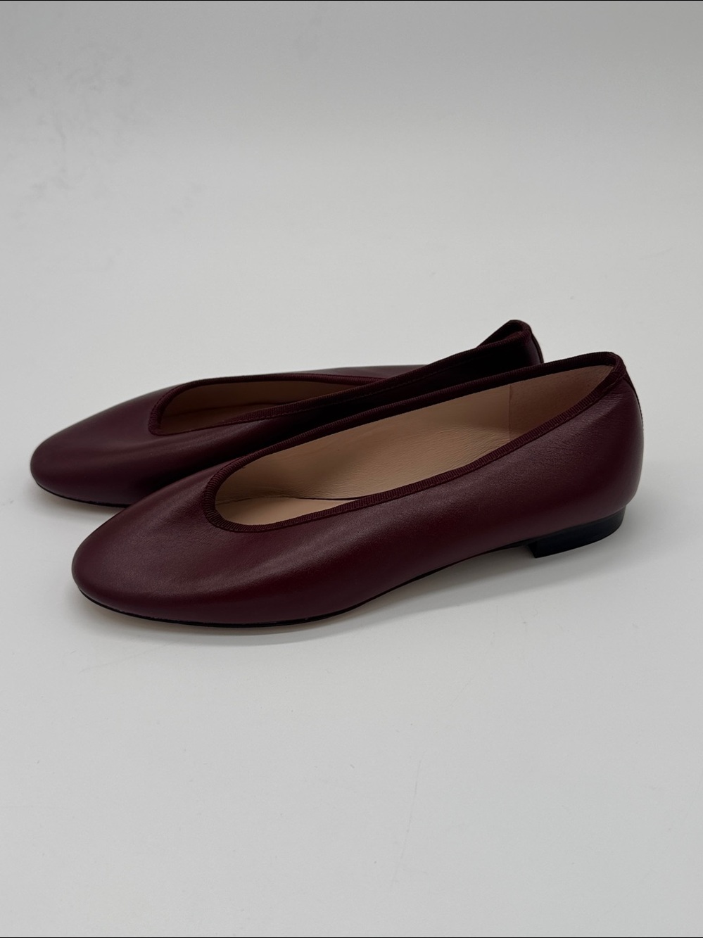 TUCKERNUCK SHOES
Oxblood Leather Nina Flats - Picture 3 of 8